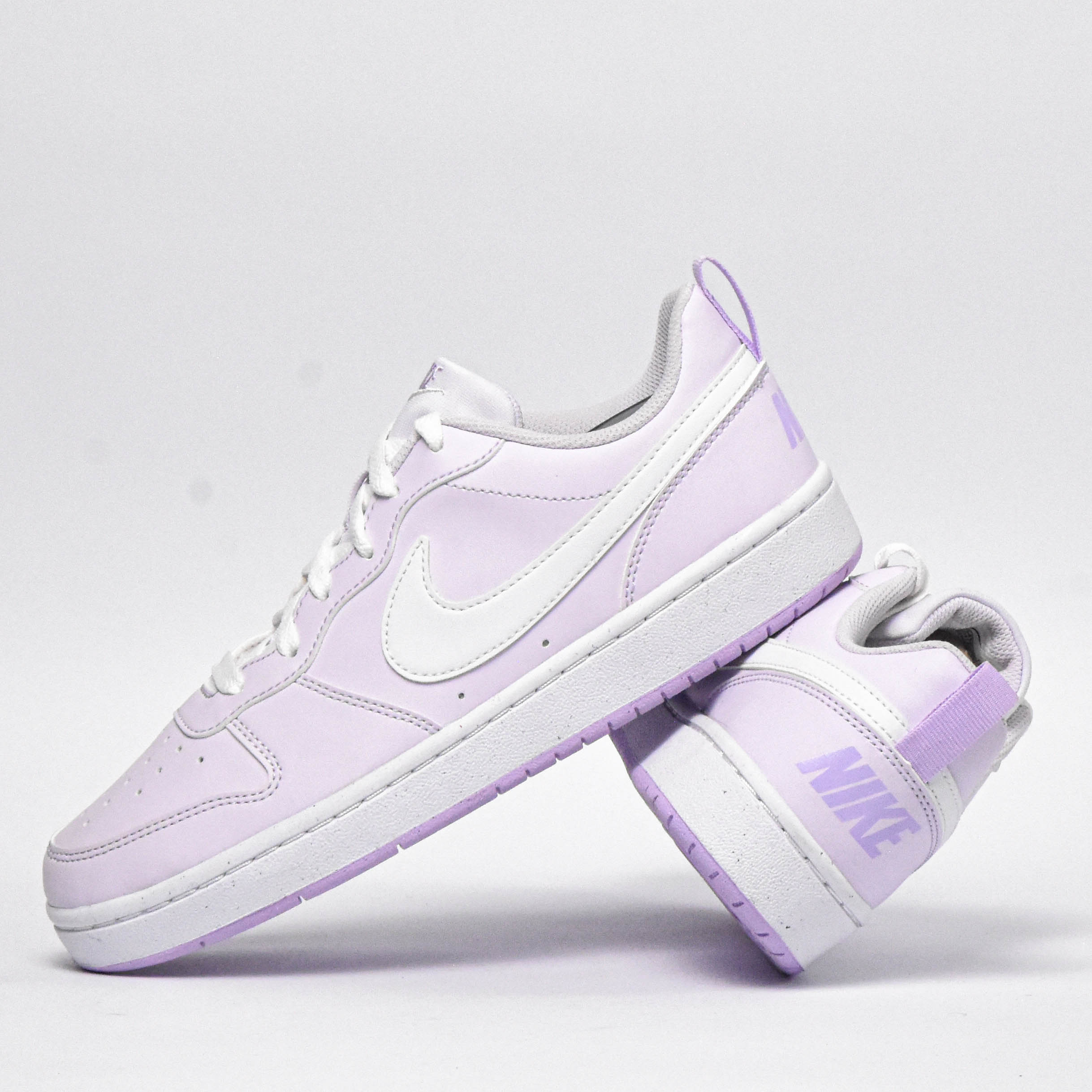 NIKE COURT BOUROUGH LOW RECRAFT GS - DV5456-500 - Image 6
