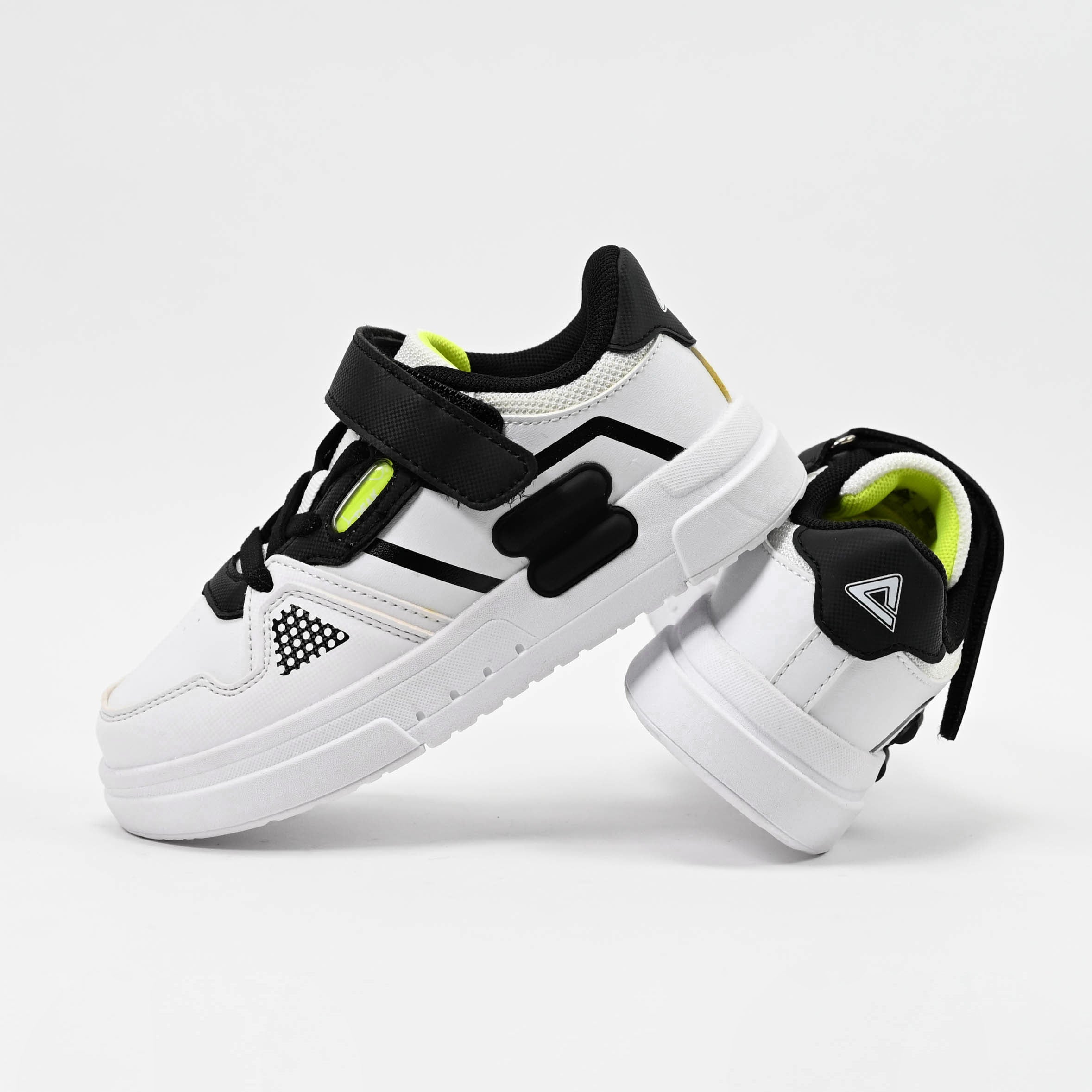 Peak Kid\'s Culture Shoes White Black - EK41850B-1020 - Image 5
