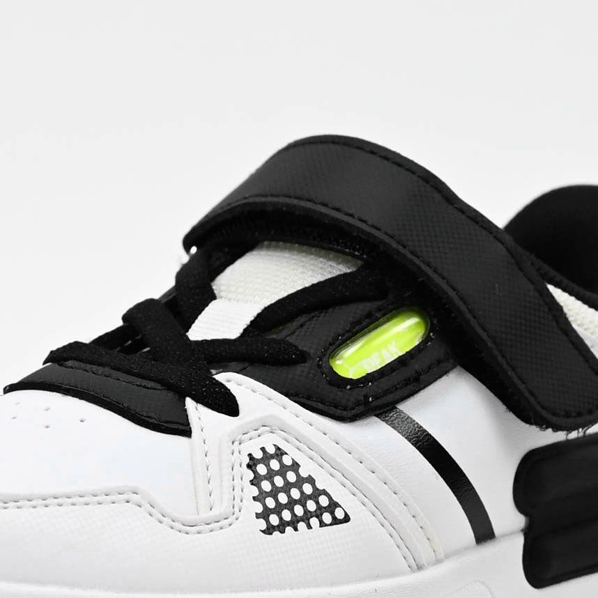 Peak Kid\'s Culture Shoes White Black - EK41850B-1020 - Image 9