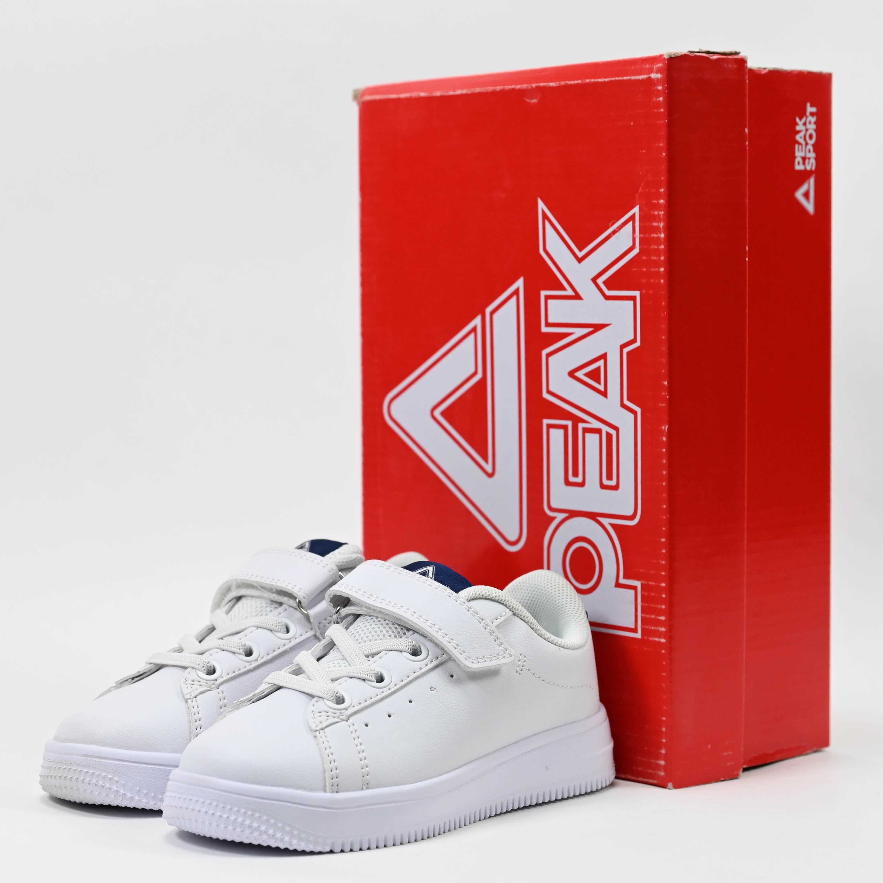 Peak Kids Casual Shoes White Navy - EK3902B-1030 - Image 4