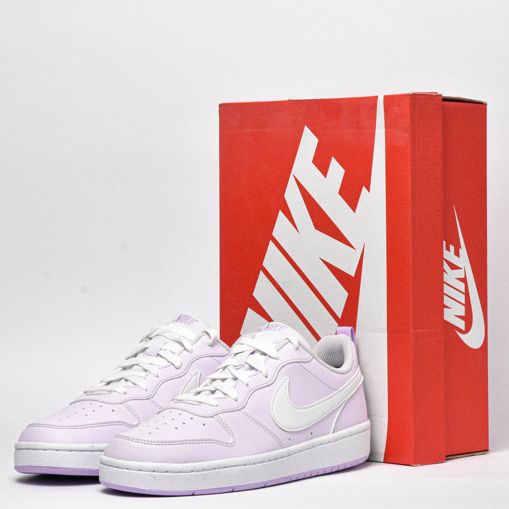 NIKE COURT BOUROUGH LOW RECRAFT GS - DV5456-500 - Image 1