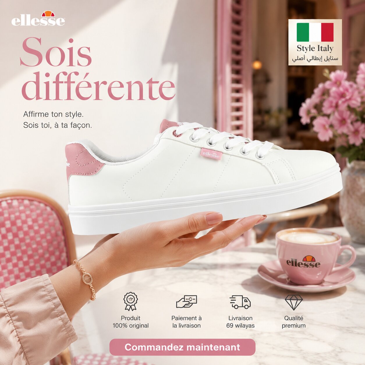 Ellesse Women Sneakers - MILTON001-160 - Image 2