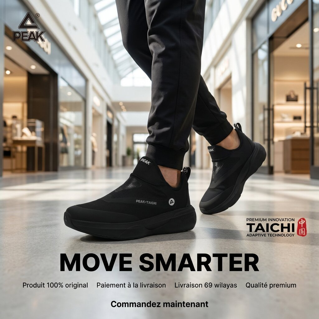 PEAK TaiChi Walking Shoes - ET59051E-Y291 - Image 1